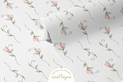 Watercolor Blush Roses Floral Set, a Decorative Illustration by Carol Lozove (Thumbnail 41 of 50)