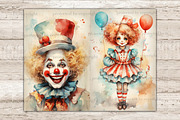 Circus Junk Journal Pages | Vintage, a Person Illustration by GlamArtZhanna (Thumbnail 7 of 10)