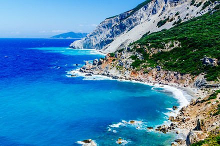 Mediterranean hidden places at Kastro, Skiathos island, Greece., a Nature Photo by hitdelight