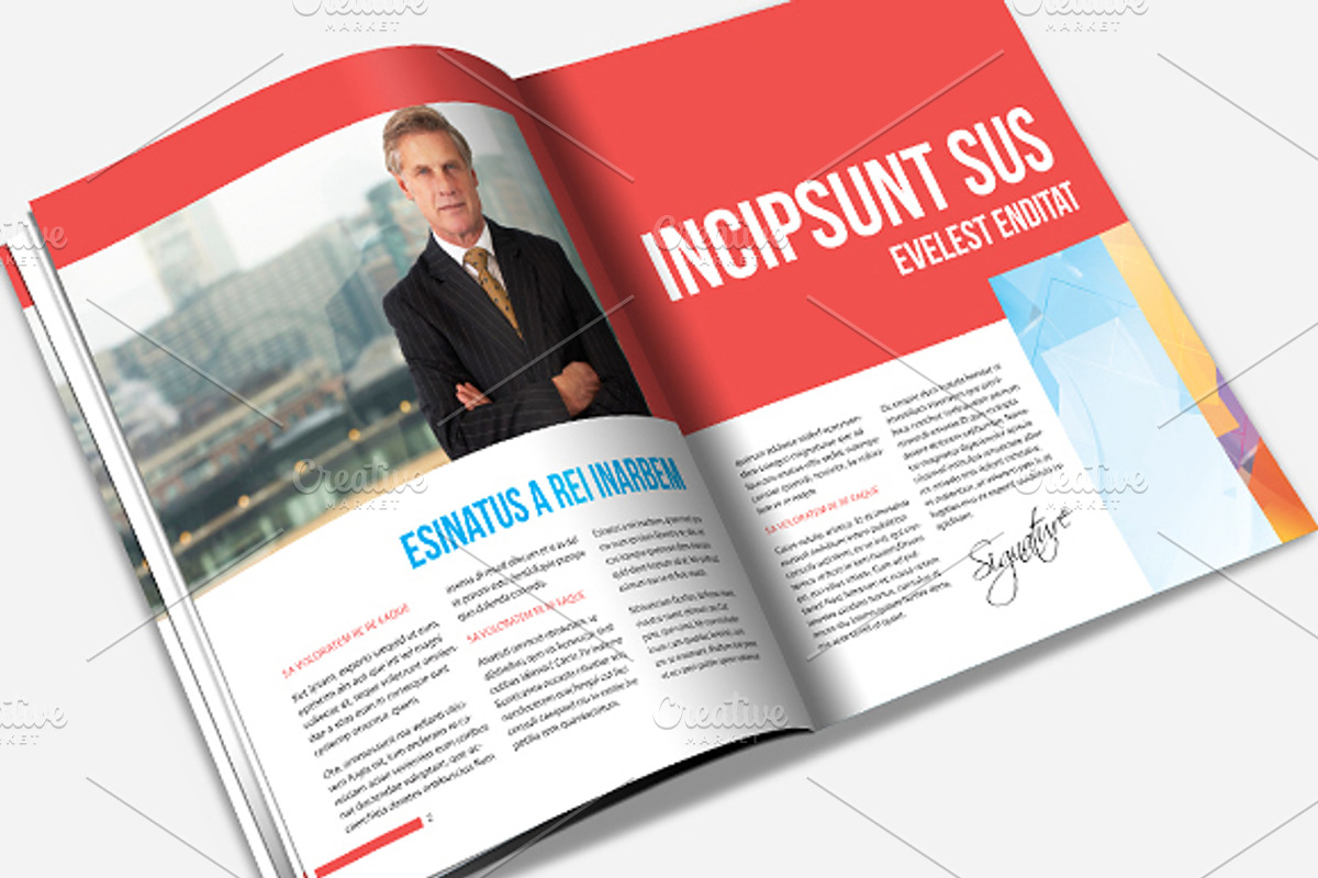 InDesign Brochure Template v2, a Brochure Template by Templatepickup (Photo 2 of 5)