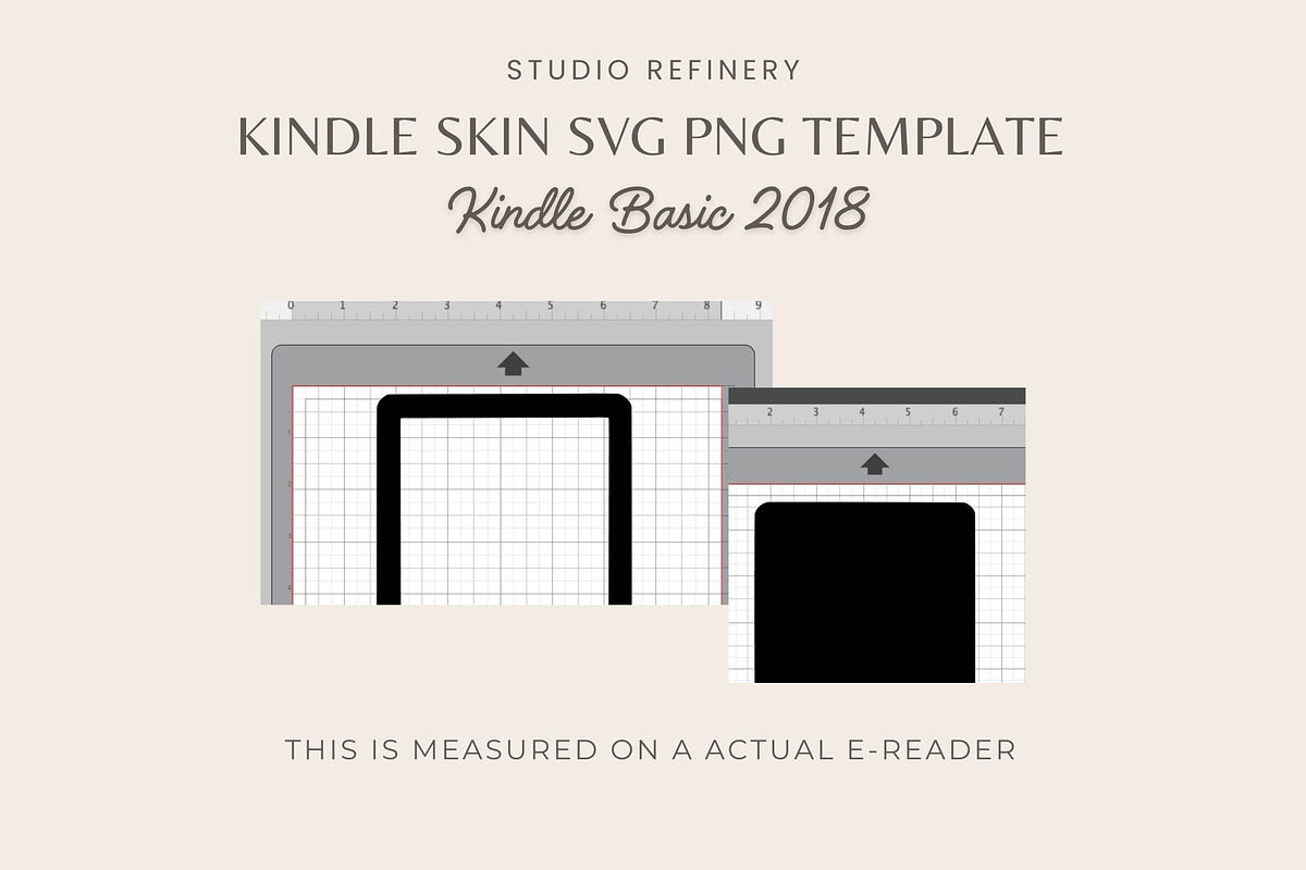Kindle Basic 2018 Skin Template, an Object Graphic by STUDIO REFINERY (Photo 2 of 5)