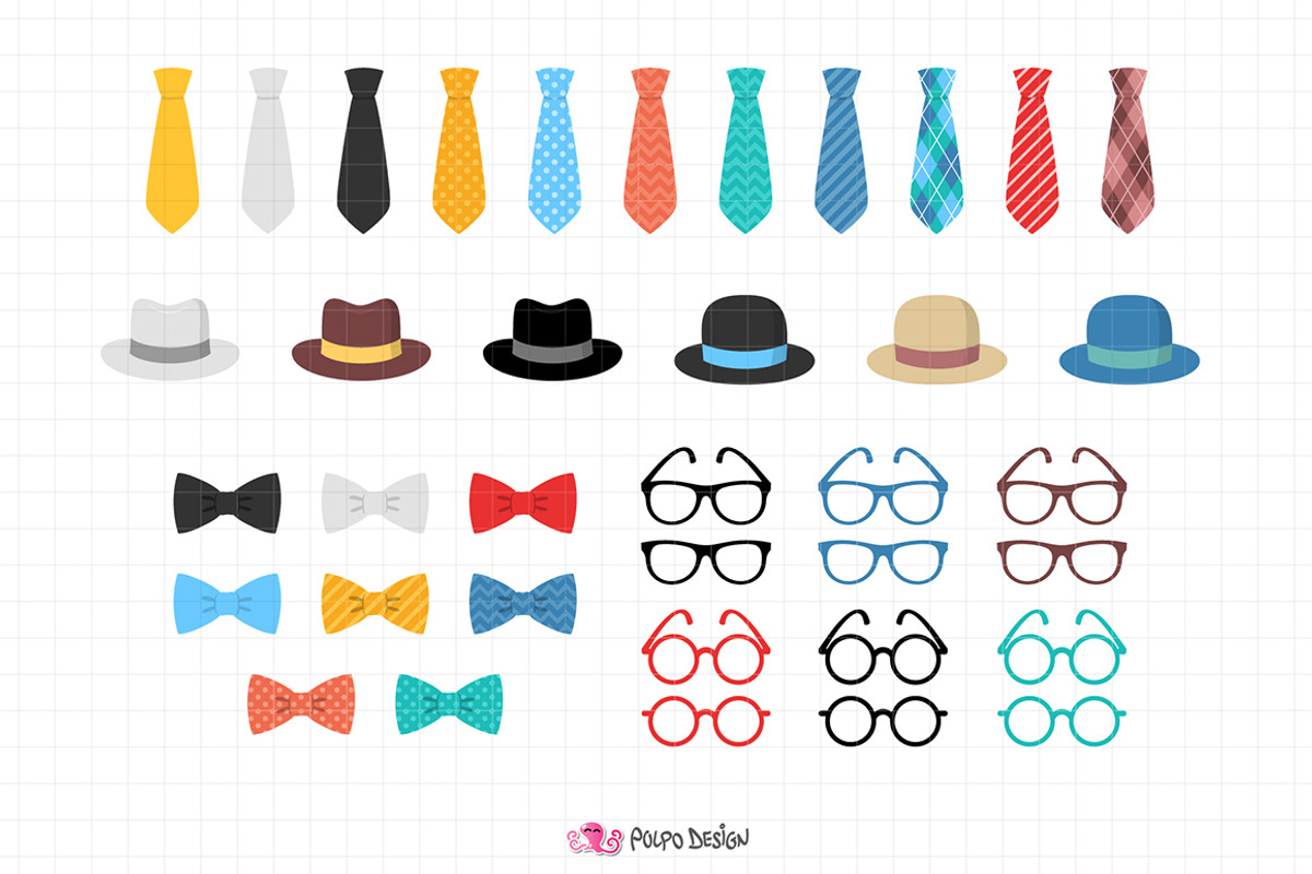 Father's Day clip art, an Object Graphic by PolpoDesign (Photo 2 of 4)