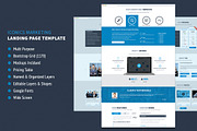 Iconic Marketing PSD Landing Page, a Landing Page Template by PSDFY (Thumbnail 1 of 3)