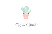 Cute cactus and lettering set♥, an Animal Illustration by Artnis (Thumbnail 5 of 5)