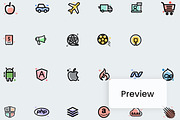 Web Technology Icon Set 100+, an Icon by GladicMonster (Thumbnail 4 of 4)