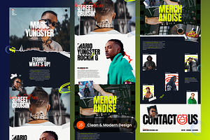 Musician Portfolio Landing Page