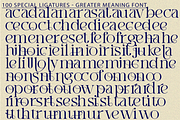 Greater Meaning - Modern Serif Font, a Serif Font by 177Studio (Thumbnail 7 of 8)