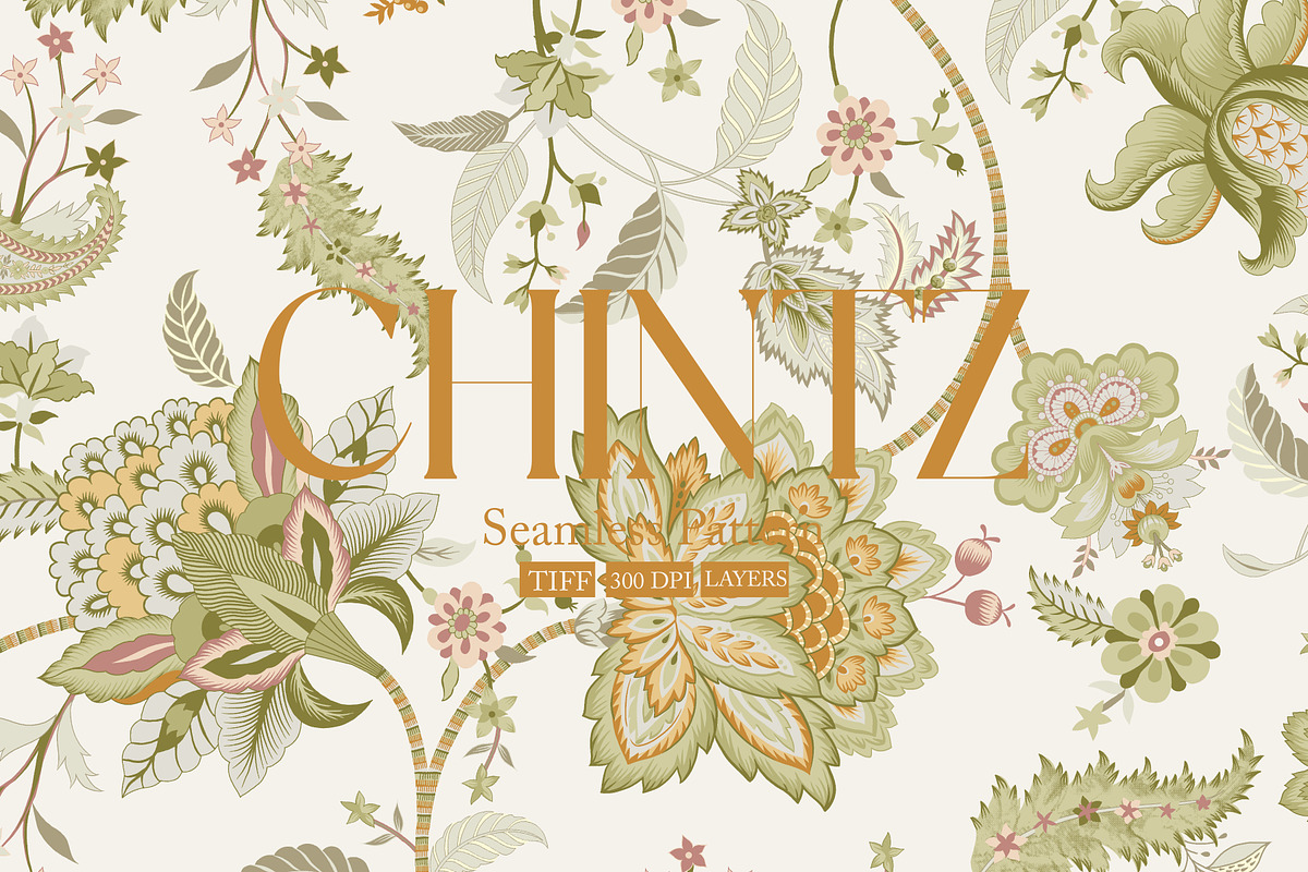 CHINTZ Luxury Seamless Pattern, a Pattern Graphic by Fabrivo (Photo 1 of 10)