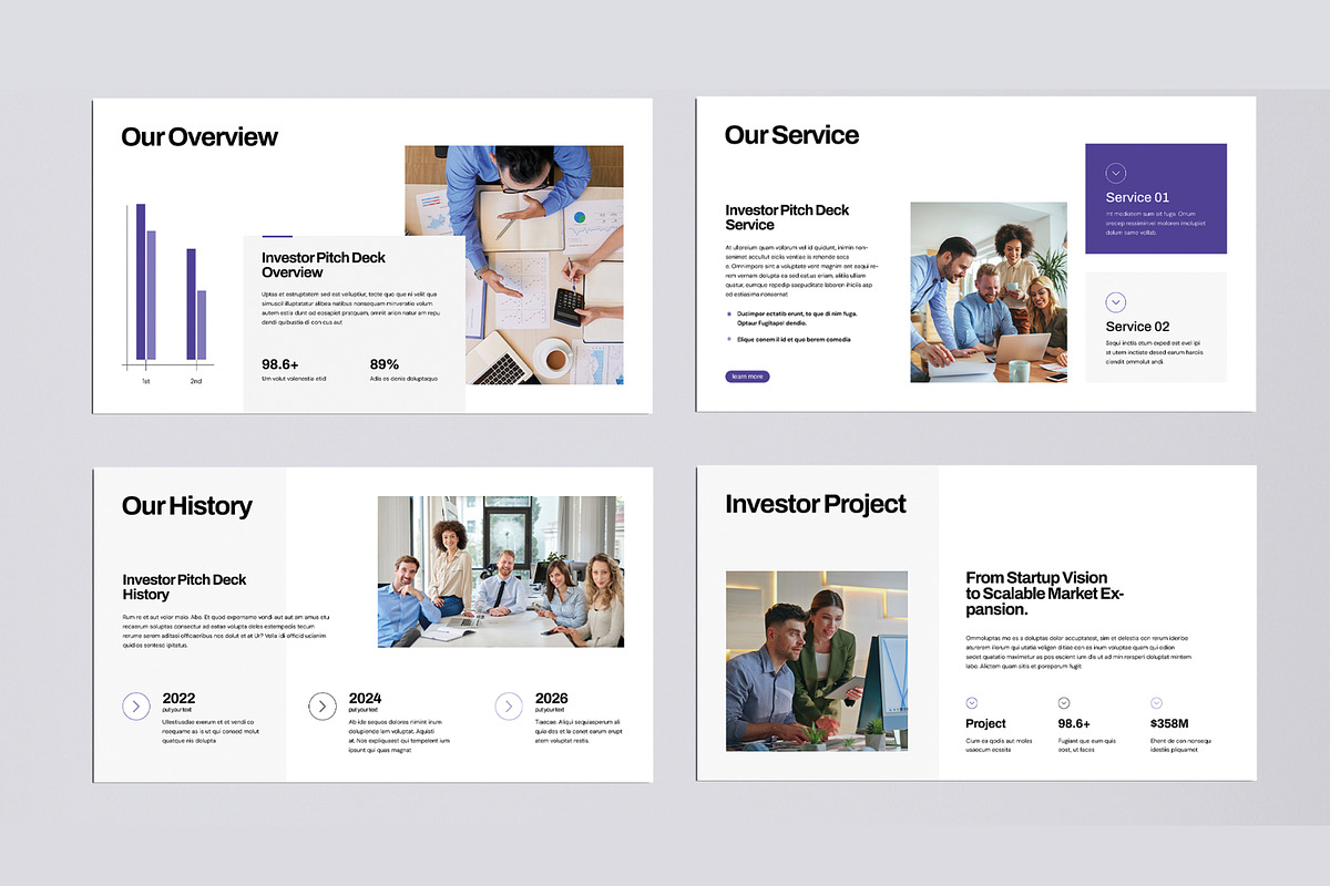 Investor Pitch Deck Presentation, a Presentation Template by MightyDesign (Photo 3 of 8)