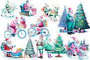 Pastel Mint Santa Clipart, an Arts & Entertainment Photo by Wow Magic (Thumbnail 5 of 5)