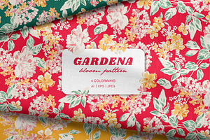 Watercolor Floral, Print Patterns