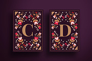 Madrid Floral Monograms, a Pattern Graphic by Werlang Paper (Thumbnail 3 of 5)