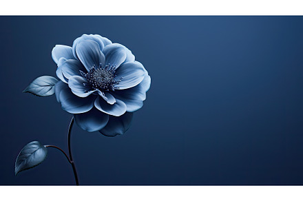 bloom navy flower ai generated, a Nature Photo by pikepicture