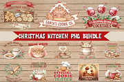Christmas Kitchen Towel PNG Bundle, a Graphic by EllaMaiyaali (Thumbnail 2 of 5)