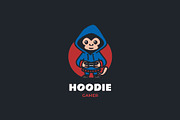 Mascot Character Monkey Logo Design, a Branding & Logo Template by Artnivora.Std (Thumbnail 1 of 2)