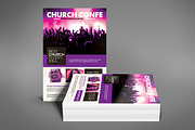 Giving Praise Church Flyer, a Flyer Template by Graphic Templates (Thumbnail 5 of 5)