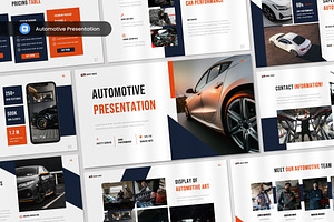 Automotive Presentation Template Key, a Presentation Template by Antstheme