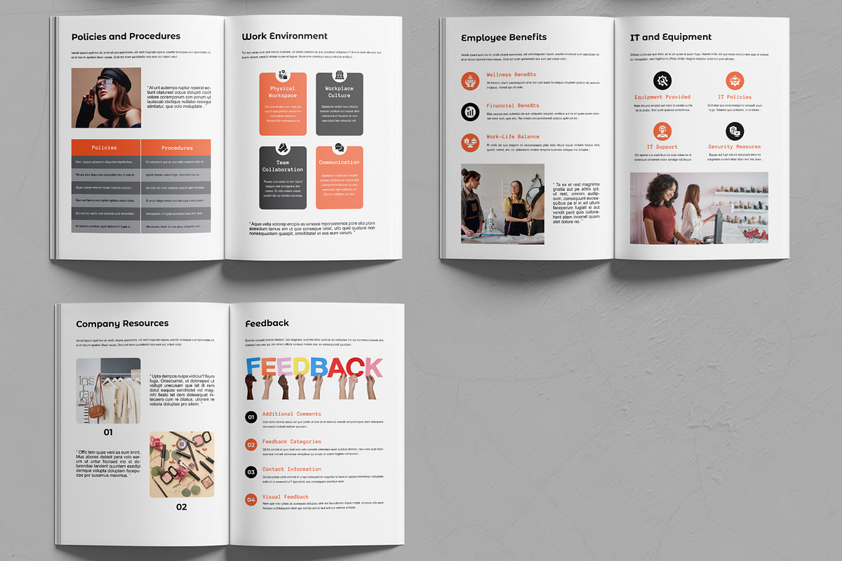 Welcome Book Brochure Template, a Brochure Template by MightyDesign (Photo 3 of 6)