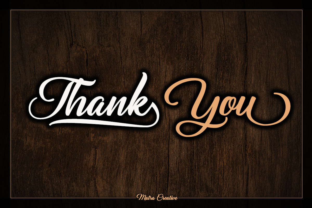 Umbrellia, a Script Font by Matra Creative (Photo 9 of 9)