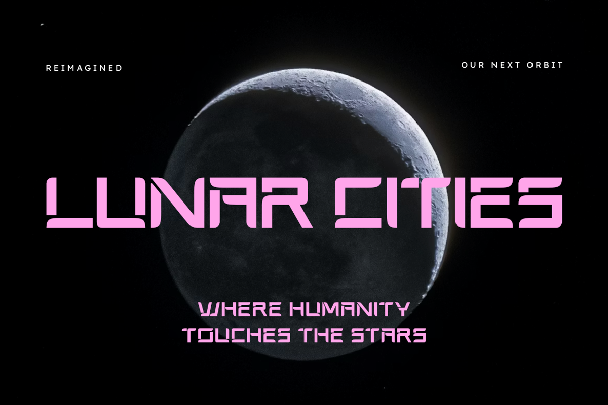 Urban Echo | Modern Futuristic Font, a Sans Serif Font by Masyafi Studio (Photo 3 of 8)