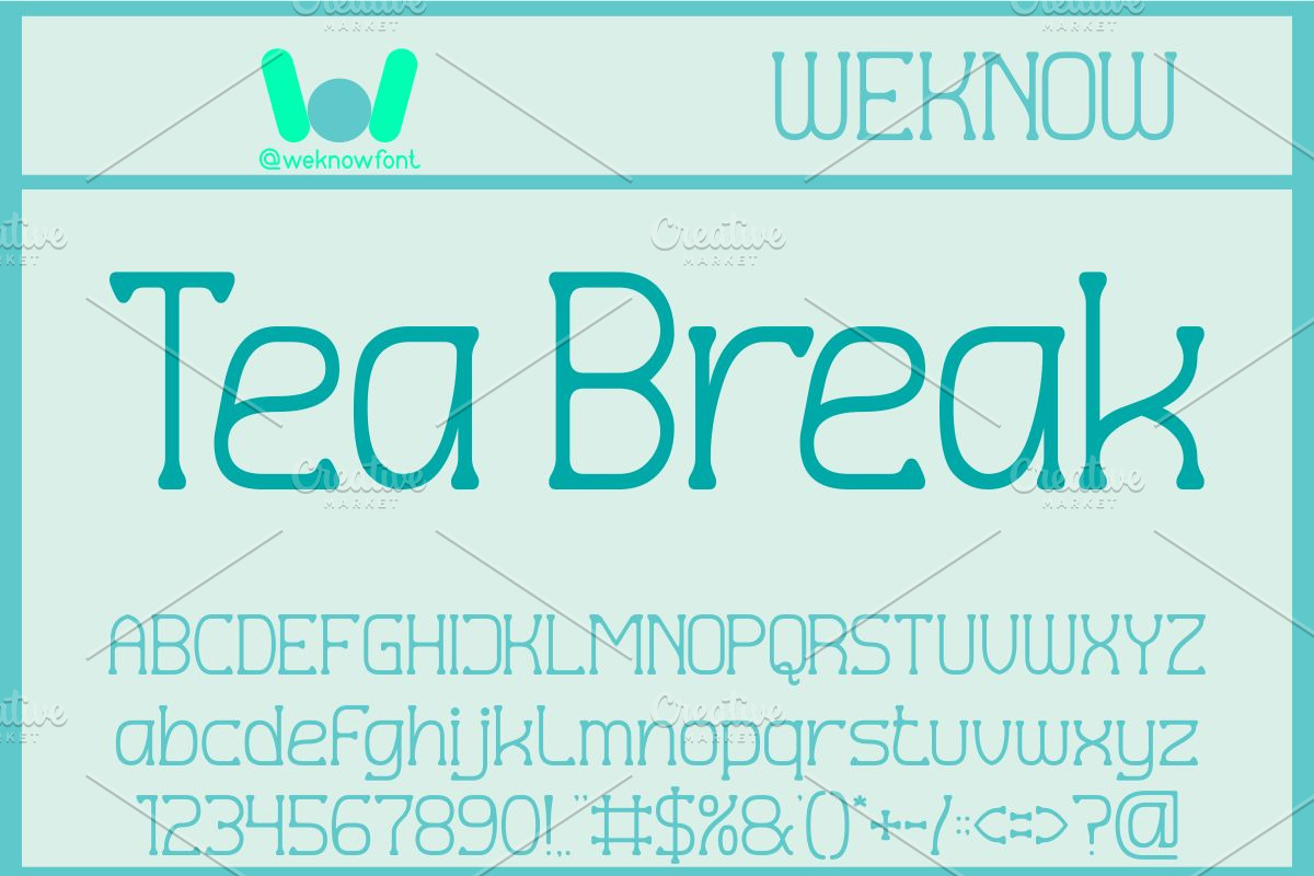 Everything Perfect font, a Serif Font by weknow (Photo 5 of 8)