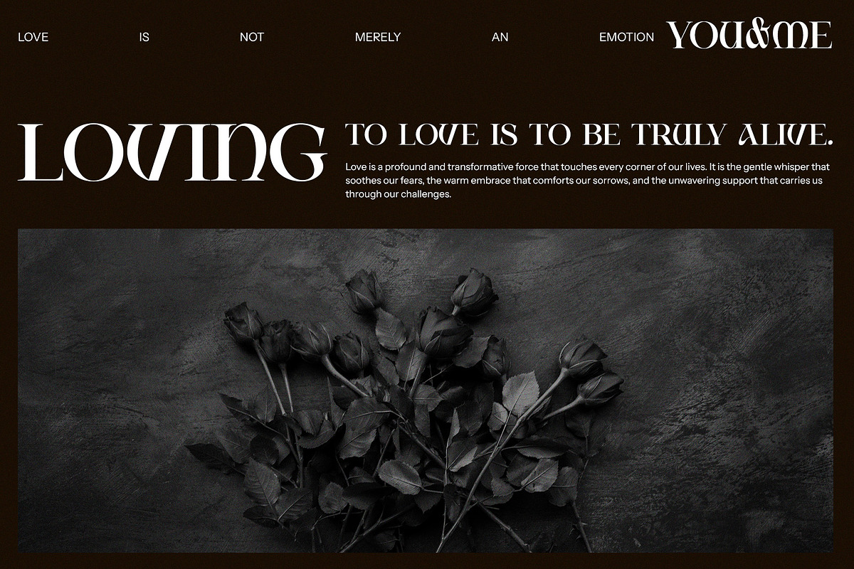 Gamon Unique Serif Font, a Serif Font by Perfectype (Photo 3 of 8)