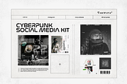Cyberpunk | Social Media Pack CANVA, a Social Media Template by goodesign (Thumbnail 1 of 2)