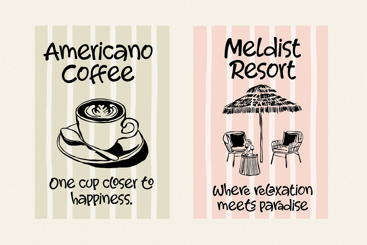 Kolend Casual Display Font, a Handwritten Font by RantautypeStudio (Photo 6 of 15)