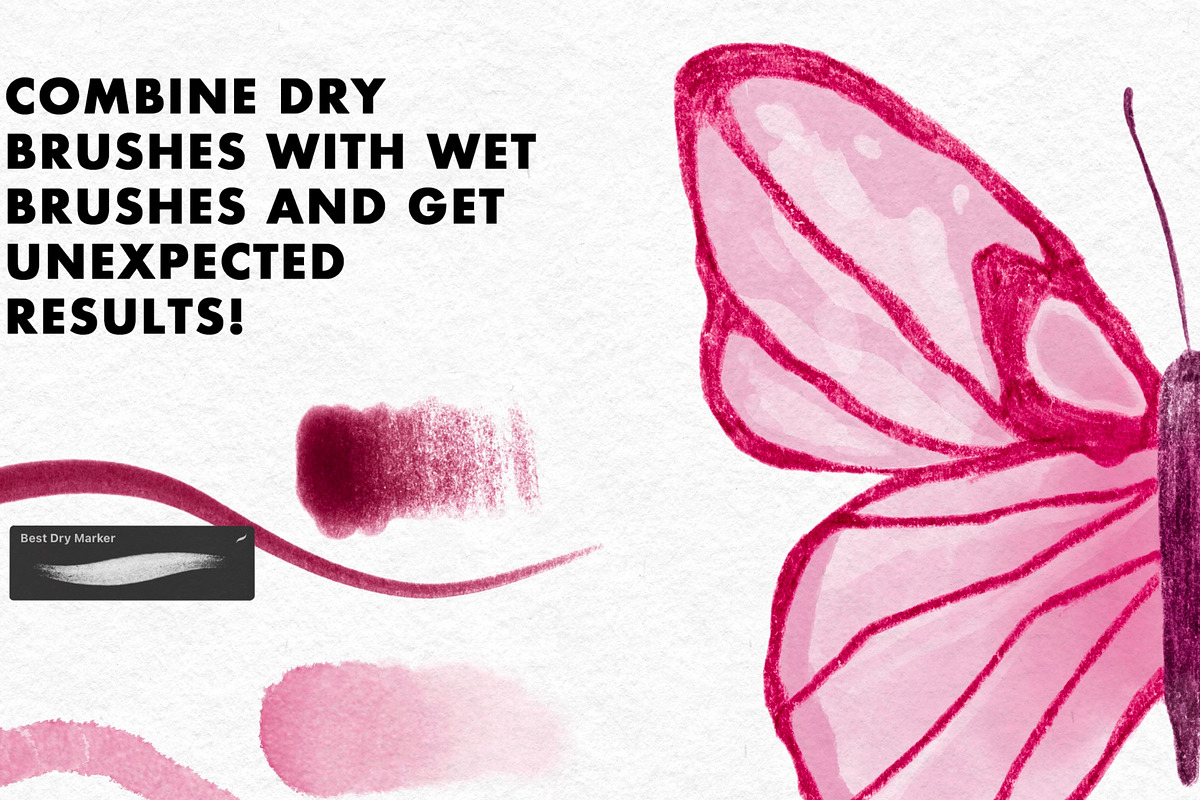 Painterly Procreate Brush Bundle, a Brush Add-On by Nuclear Brushes (Photo 2 of 10)