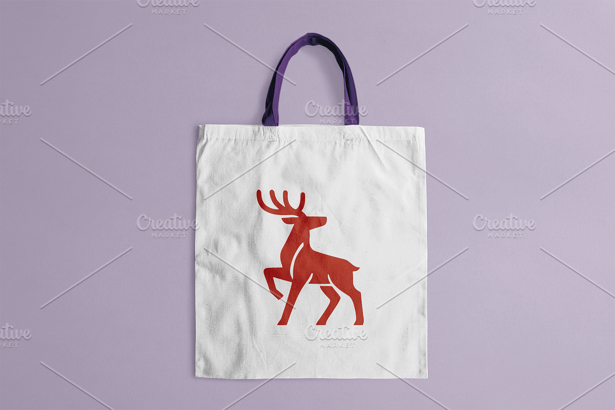 Minimal Deer Vector Logo, a Branding & Logo Template by Vectorium Studio (Photo 2 of 2)