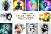 10 Smoke Fog Powder Photo Effect, an Action Add-On by MRI STUDIO (Thumbnail 1 of 11)
