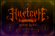 Auxtera Circa, a Blackletter Font by ilhamtaro (Thumbnail 1 of 10)