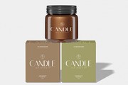 Candle Jar Mockup, a Packaging Mockup by Permadi Creative (Thumbnail 2 of 5)