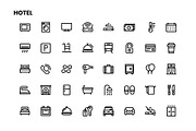 ICONIC - 400 Vector Line Icons, an Icon by RudenkoArts (Thumbnail 5 of 15)
