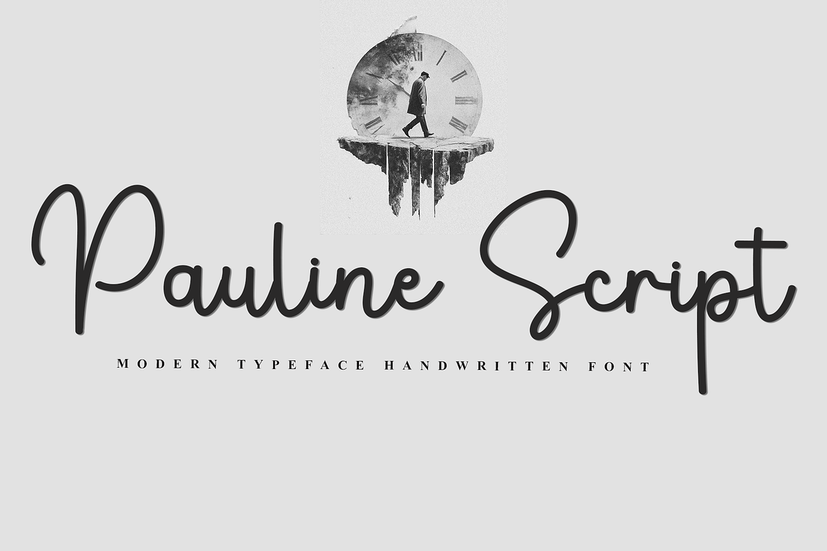Pauline Script, a Handwritten Font by FreshTypeINK (Photo 1 of 8)