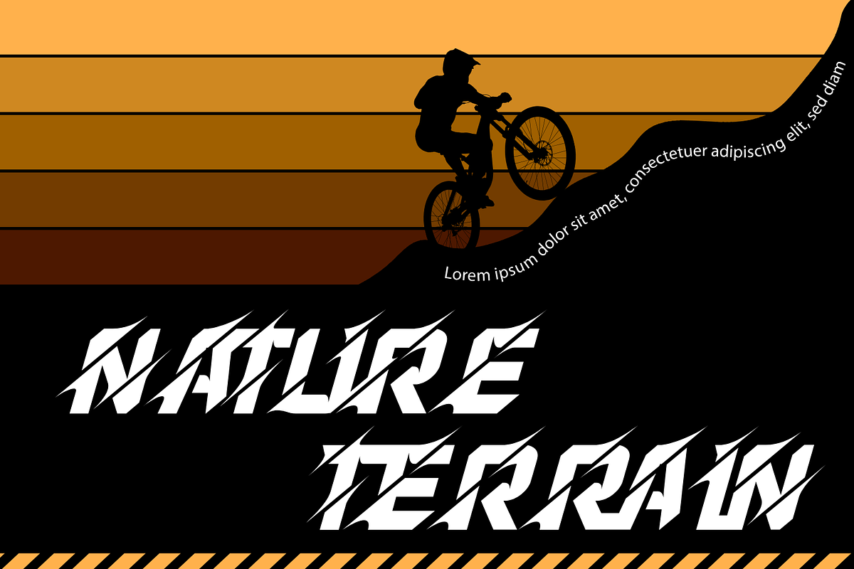 TOURING RACING - Sport Font, a Sans Serif Font by 177Studio (Photo 2 of 8)