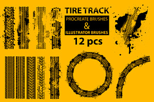 Tire Track Brushes