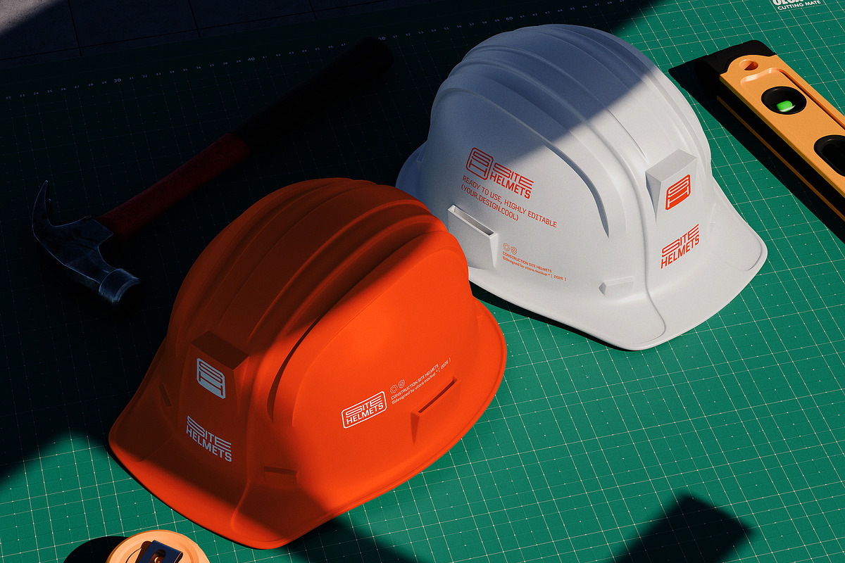 20+ Safety Helmet Mockups Bundle, a Mockup by Vitora Mockup (Photo 10 of 14)