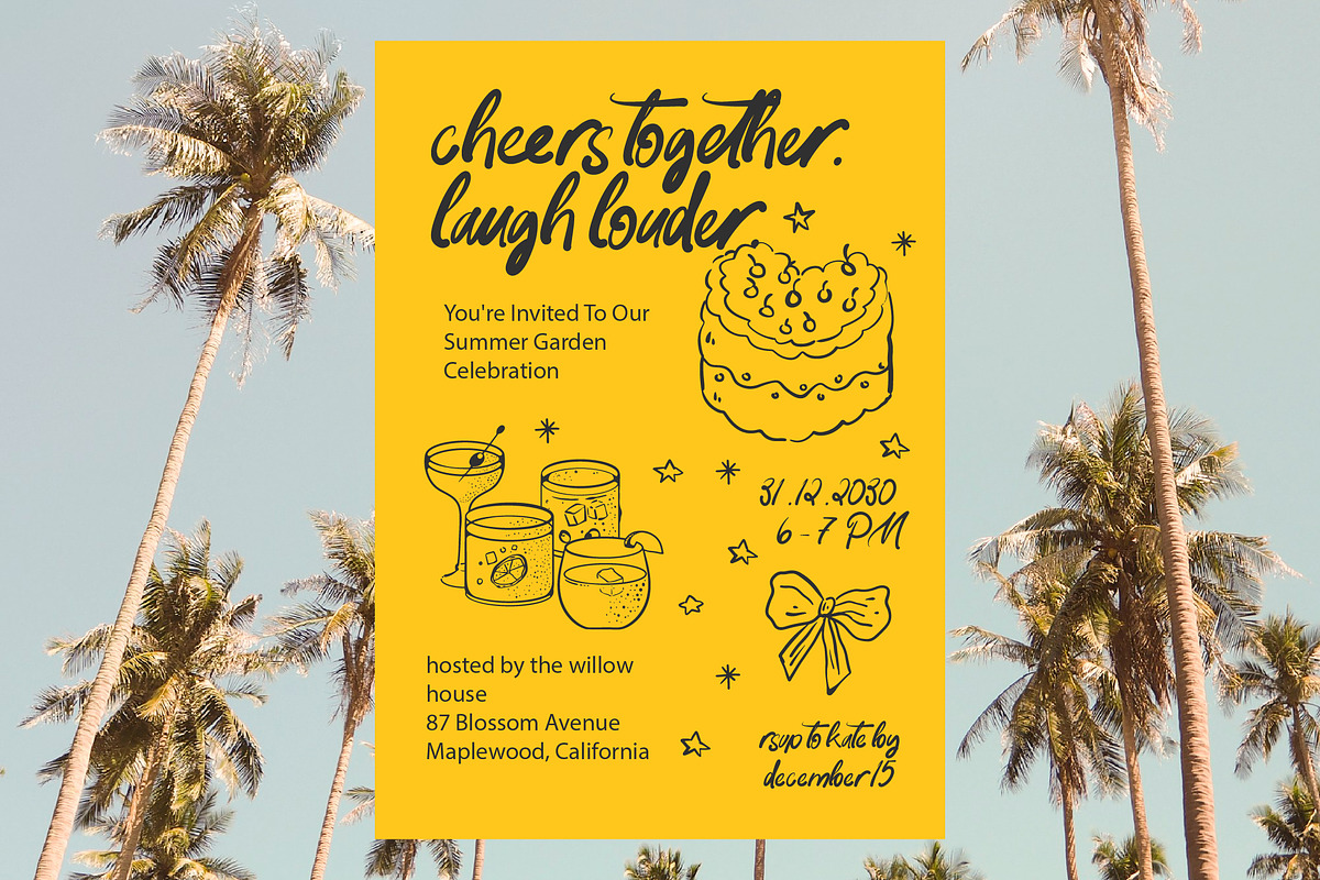 Paradise Coastal Modern Handwritten, a Handwritten Font by AmorfaType (Photo 5 of 8)