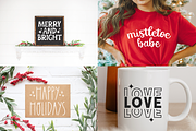 WONDERFUL CHRISTMAS Font Bundle, a Script Font by Blush Font Co. (Thumbnail 7 of 8)