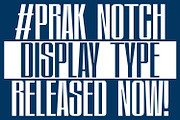 PRAK Notch – Ultra Condensed Font, a Sans Serif Font by Healltica.std (Thumbnail 18 of 18)
