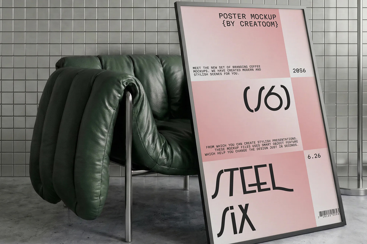 STEEL SIX - Cafe branding mockups, a Packaging Mockup by Creatoom (Photo 7 of 12)