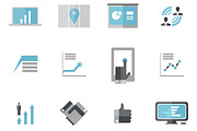 Modern Business Data Icons, an Outline Icon by SJagiello (Thumbnail 2 of 3)