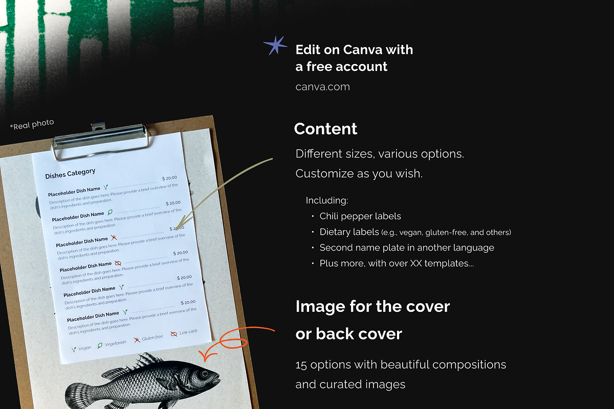 Japanese Menu Template, a Brochure Template by Cadu's lil Digital Bodega (Photo 3 of 5)