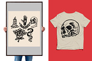 Oldschoo l Prints | T-shirt designs, an Animal Illustration by Design by sebrodbrick (Thumbnail 2 of 4)