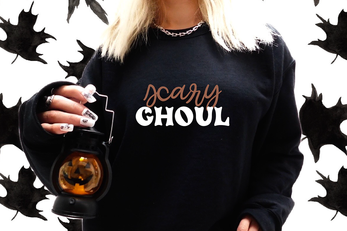 Spooky Ghost Halloween Font Duo, a Script Font by Blush Font Co. (Photo 6 of 8)