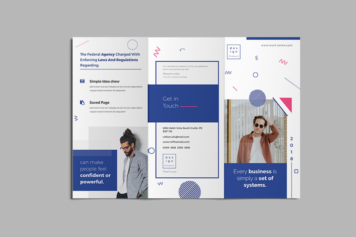 The Creative Trifold, a Brochure Template by Addaxx (Photo 2 of 6)