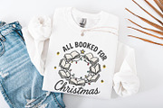 All Booked For Christmas PNG, Book, an Illustration by SharpMarketplace (Thumbnail 4 of 9)