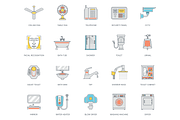 Interior Design & Furniture Icons, an Icon by Flat Icons (Thumbnail 5 of 10)