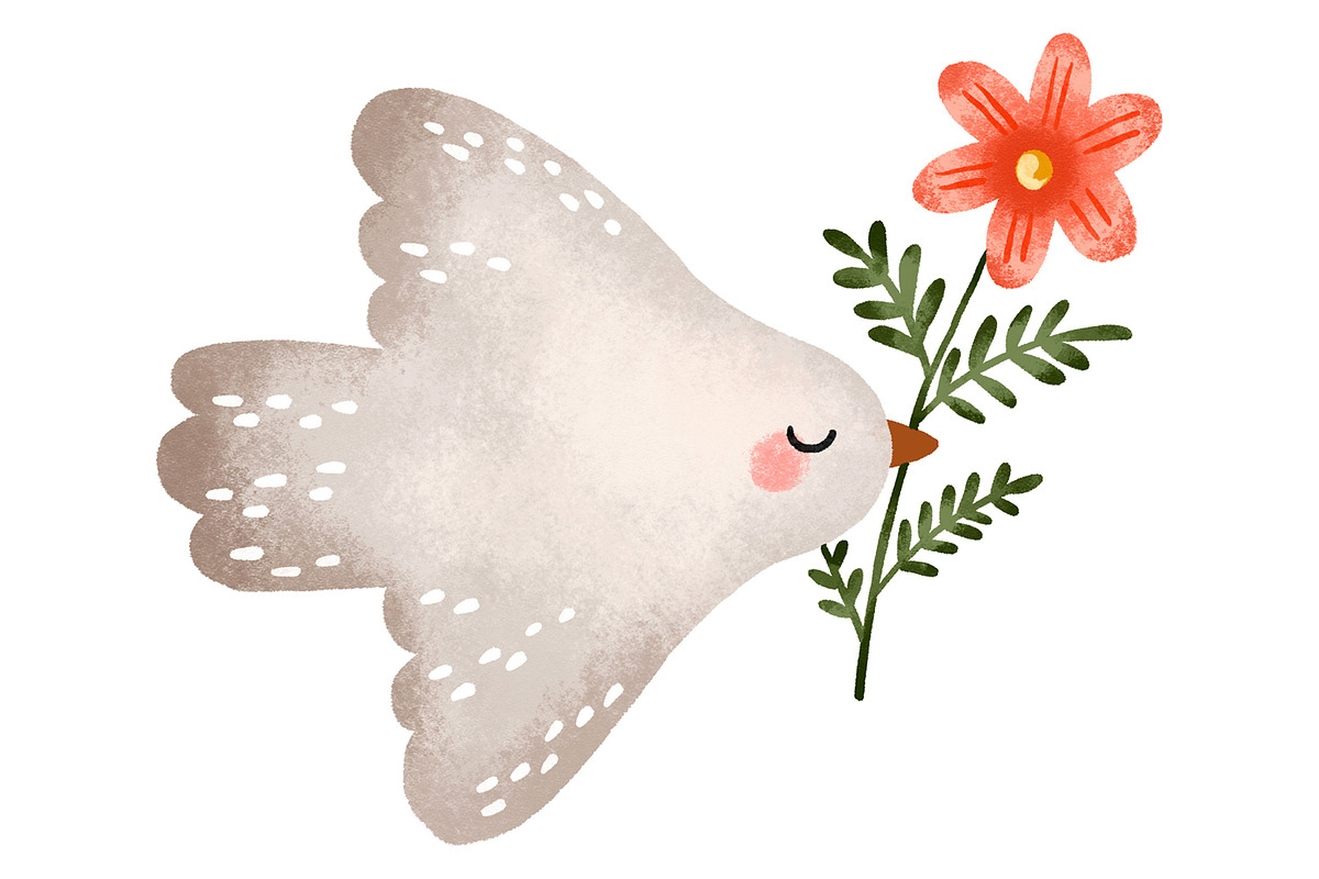 Dove of peace, an Animal Illustration by the_myro (Photo 6 of 6)